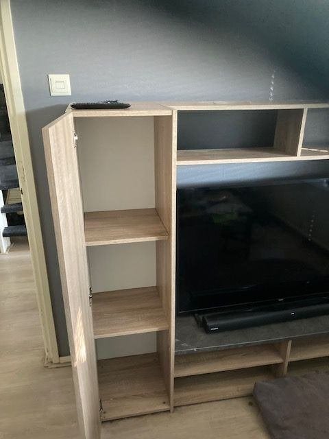 tv meubel, Ophalen, 100 tot 150 cm, 150 tot 200 cm, Zo goed als nieuw