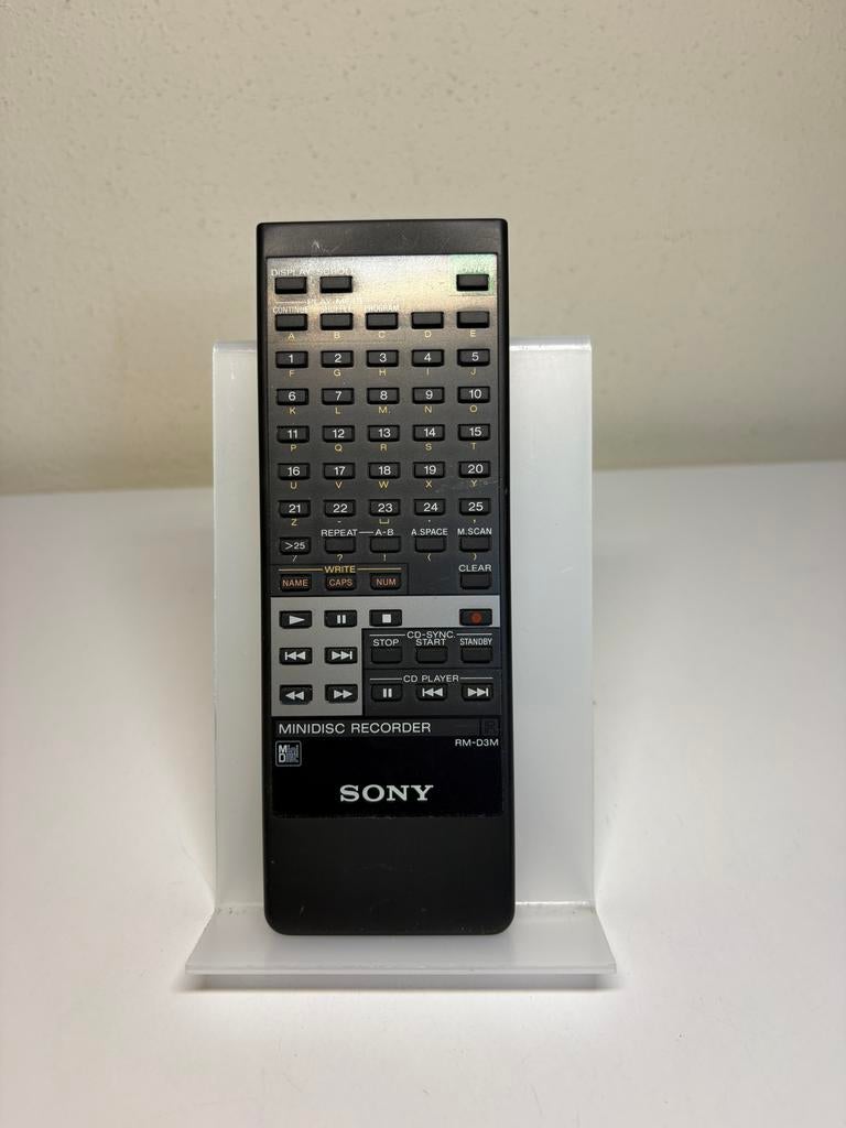 Sony RM-D3M afstandsbediening voor MiniDisc Recorder, Ophalen of Verzenden