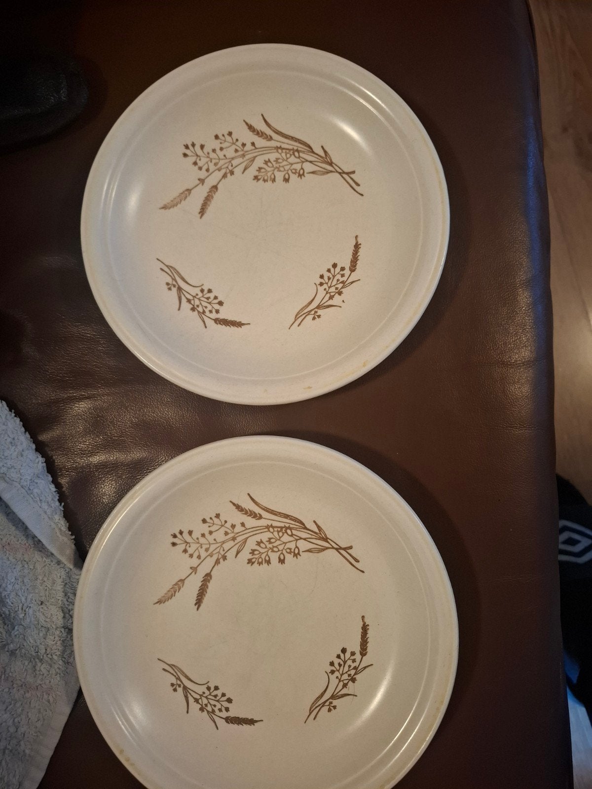 2 Vintage John Tame Limited Banquet borden Made in England, Ophalen