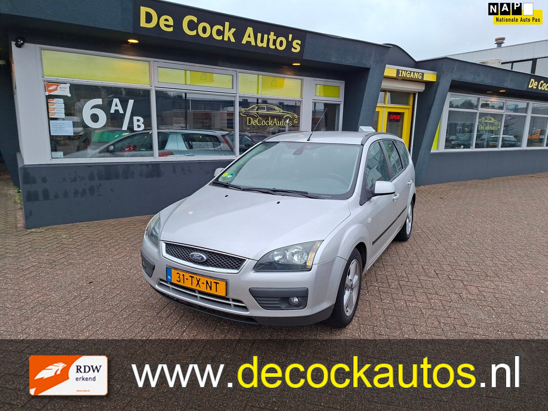 Ford Focus Wagon 1.6-16V Futura/TREKHAAK, Auto's, 1596 cc, 15 km/l, Gebruikt, 4 cilinders