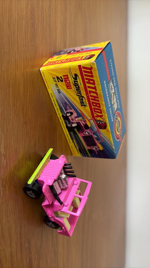 Matchbox Superfast 2 Jeep Hot Rod - Nieuw in doos, Ophalen of Verzenden, Nieuw, Auto