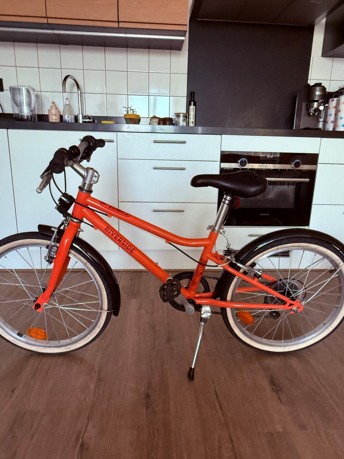 B’Twin Riverside 500 kinderfiets 20 inch – 6 versnellingen, Fietsen en Brommers, Ophalen, Zo goed als nieuw, 20 inch, Versnellingen