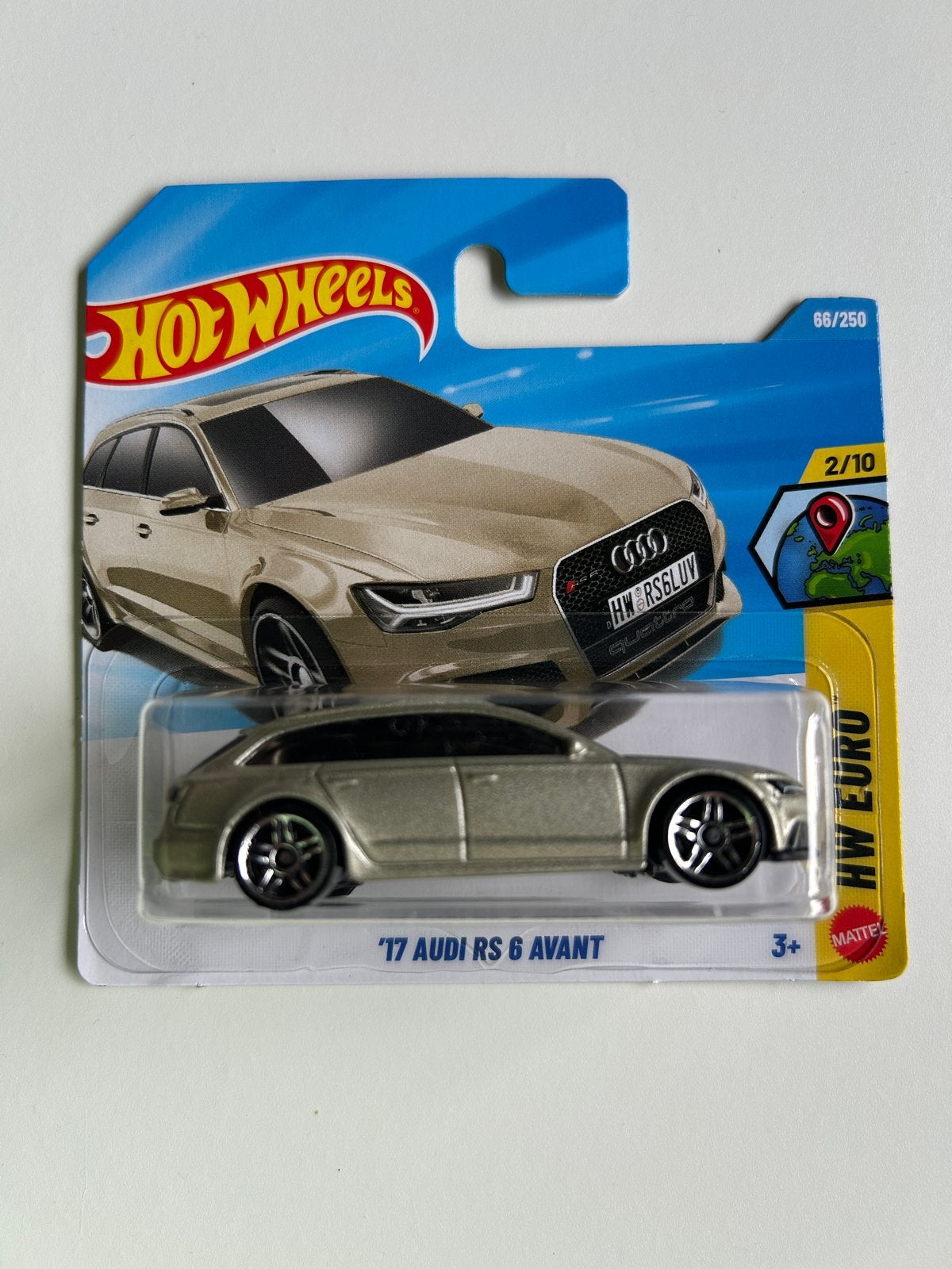 Hot Wheels '17 Audi RS 6 Avant - Nieuw in verpakking, Ophalen of Verzenden, Nieuw, Auto