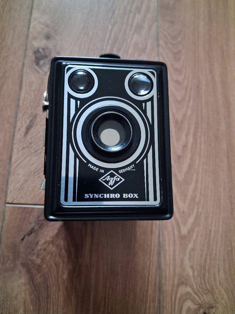 Agfa  Synchro Box, Ophalen of Verzenden, Gebruikt, Compact, Overige Merken
