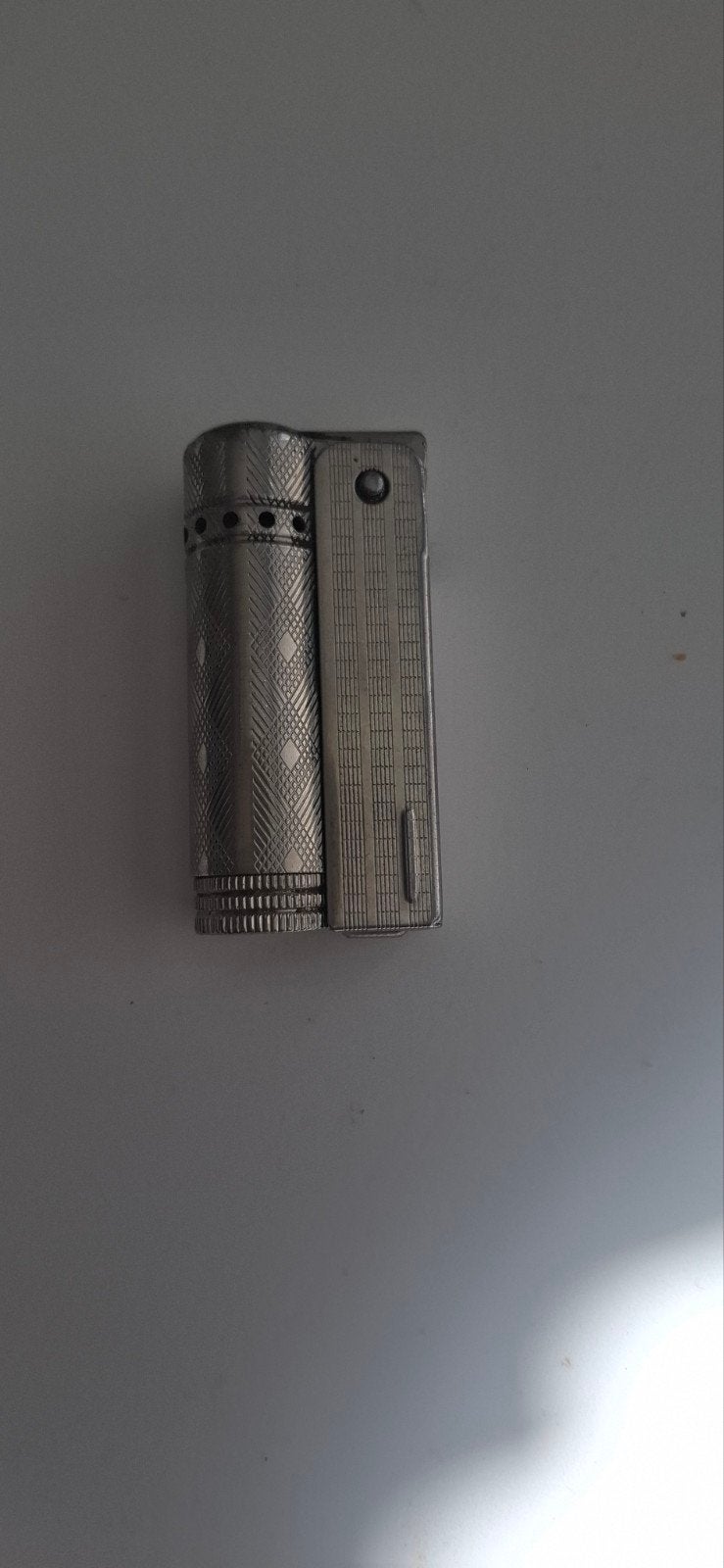 Vintage IMCO triplex Benzine Aansteker - Made in Austria, Ophalen of Verzenden, Gebruikt, Aansteker