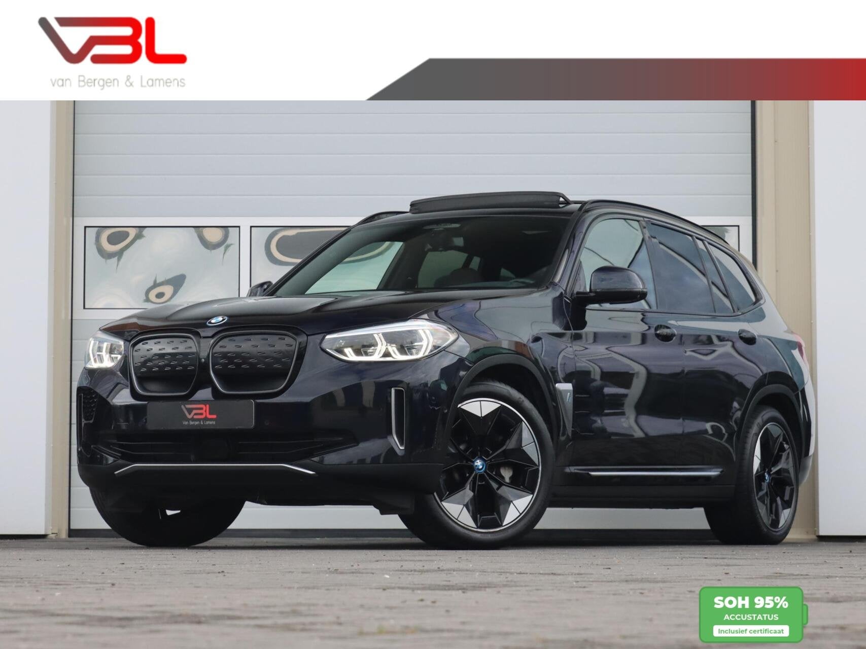 BMW iX3 High Executive 80 kWh | SOH 95% | Panoramadak, Verwarmde buitenspiegels, Achterwielaandrijving, Gebruikt, 2155 kg