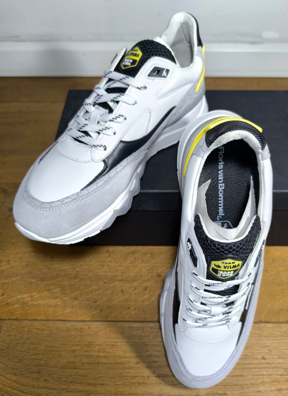 Floris van Bommel herenschoenen, nieuw maat 6,5 / 40, Ophalen, Wit, Floris van Bommel, Nieuw