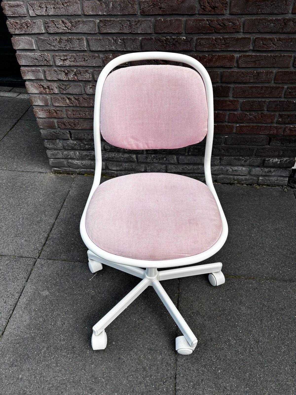 Roze kinder bureaustoel Örfjäll Ikea, Huis en Inrichting, Ophalen, Gebruikt, Roze, Bureaustoel