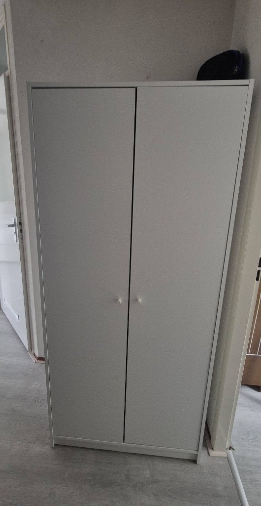 Witte Ika Kledingkast, Ophalen, Gebruikt, 100 tot 150 cm, Ikea