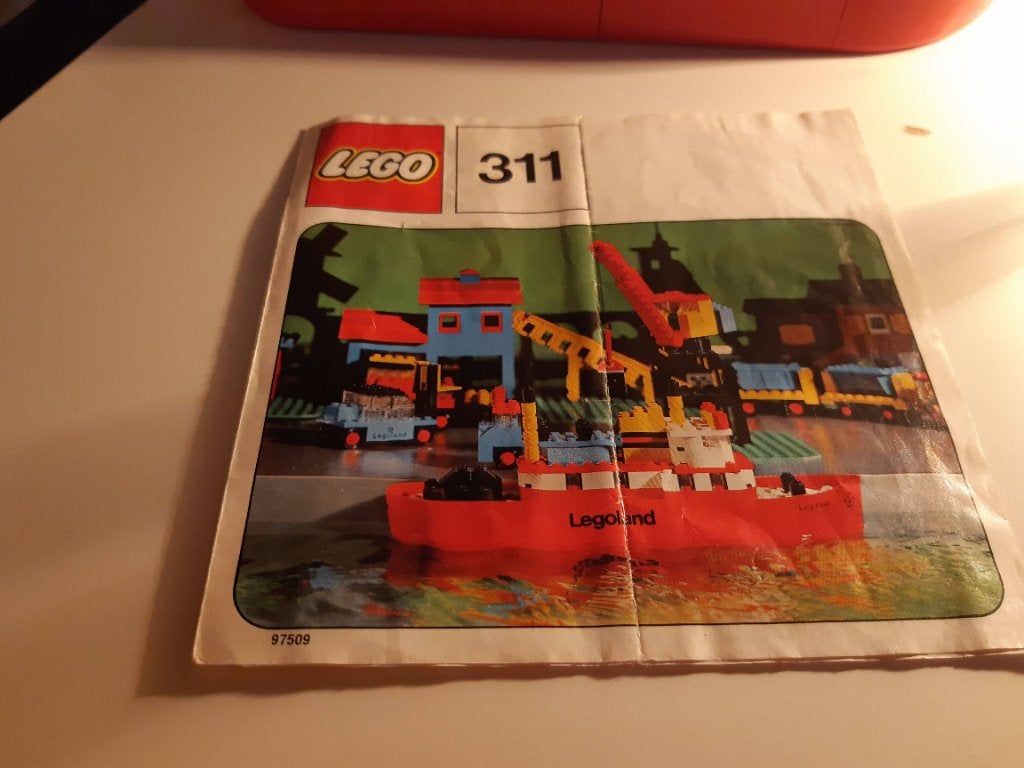 Lego  311 Ferry met instructie boekje, Ophalen of Verzenden, Zo goed als nieuw