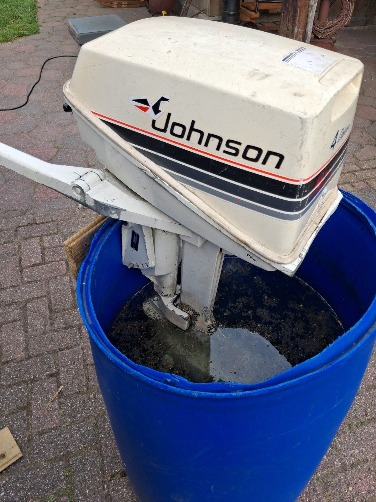johnson buitenboordmoter 4 pk, Ophalen, Gebruikt, Motor en Techniek
