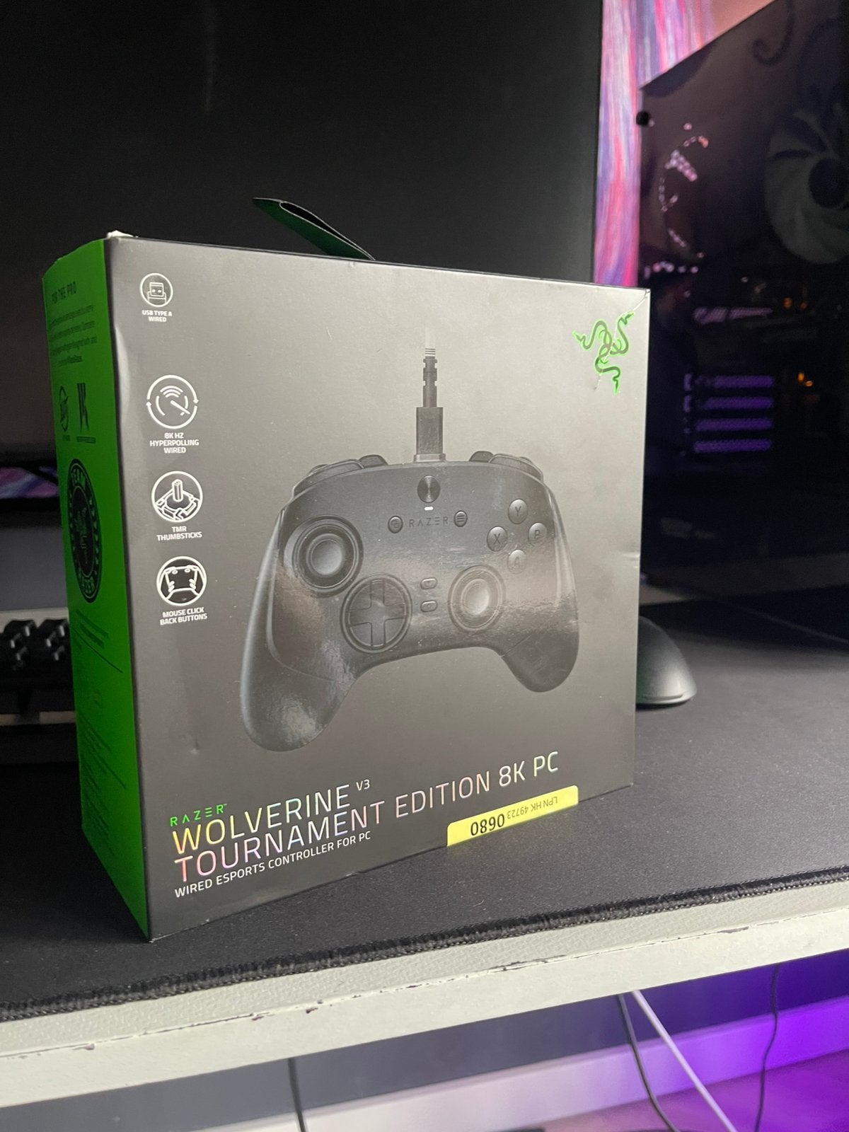 Razer Wolverine v3 Tournament Controller Edition Gloednieuw, Ophalen, Online, Shooter, 1 speler