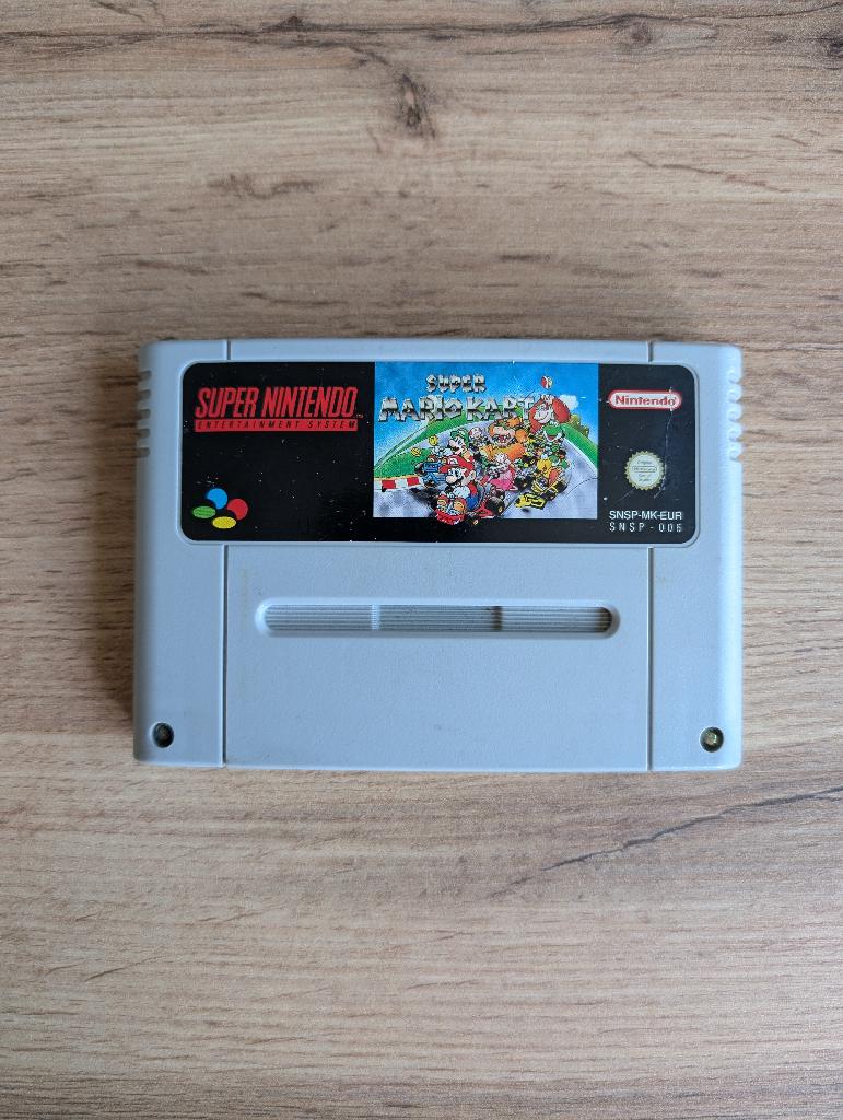 Super mario kart SNES, Racen en Vliegen, Ophalen of Verzenden, Zo goed als nieuw, 3 spelers of meer