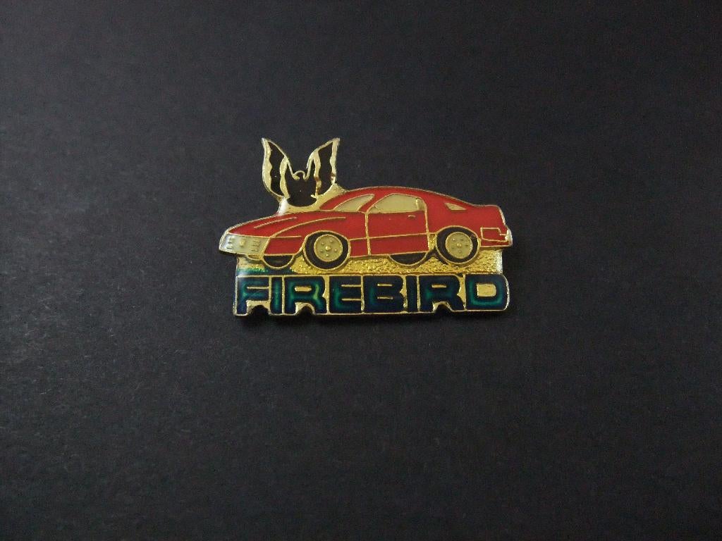Pontiac Firebird (zwart logo) pin, Verzamelen, Ophalen of Verzenden, Gebruikt, Overige onderwerpen