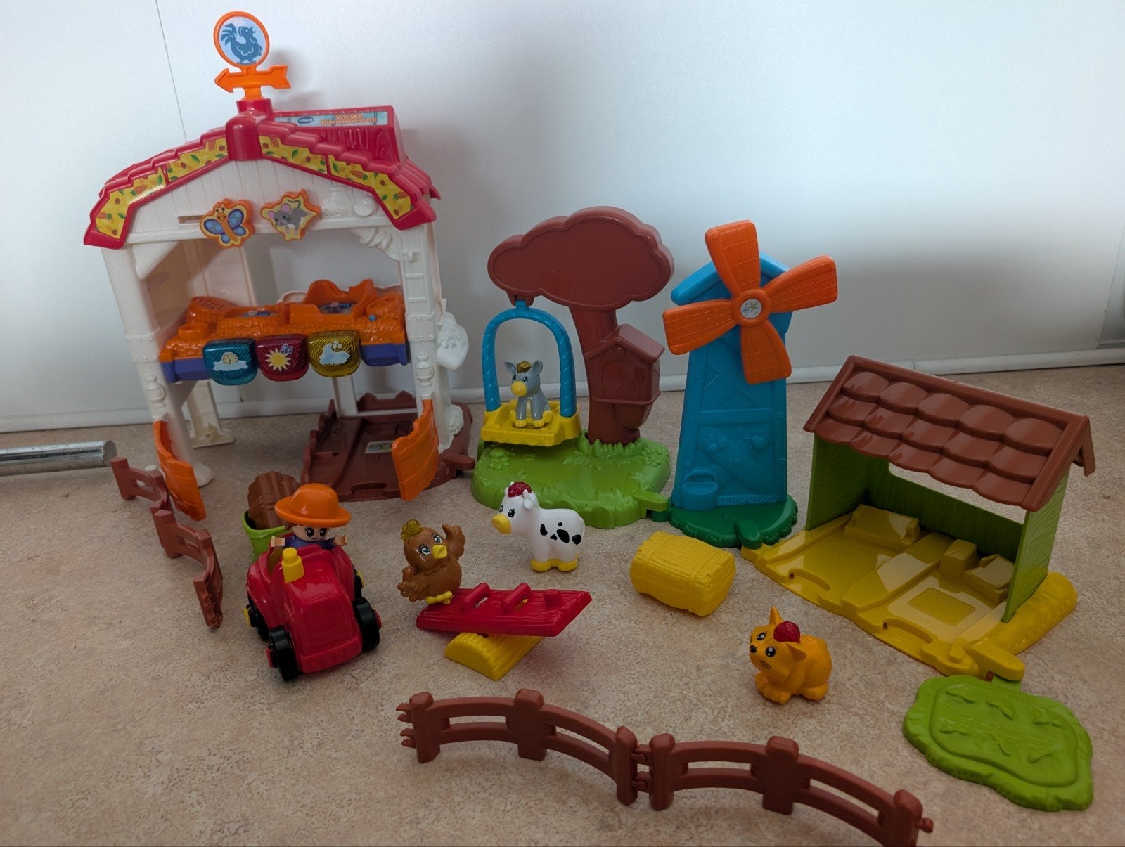 Fisher-Price Little People Boerderij met Geluid & Licht, Ophalen, Gebruikt, Jongen of Meisje