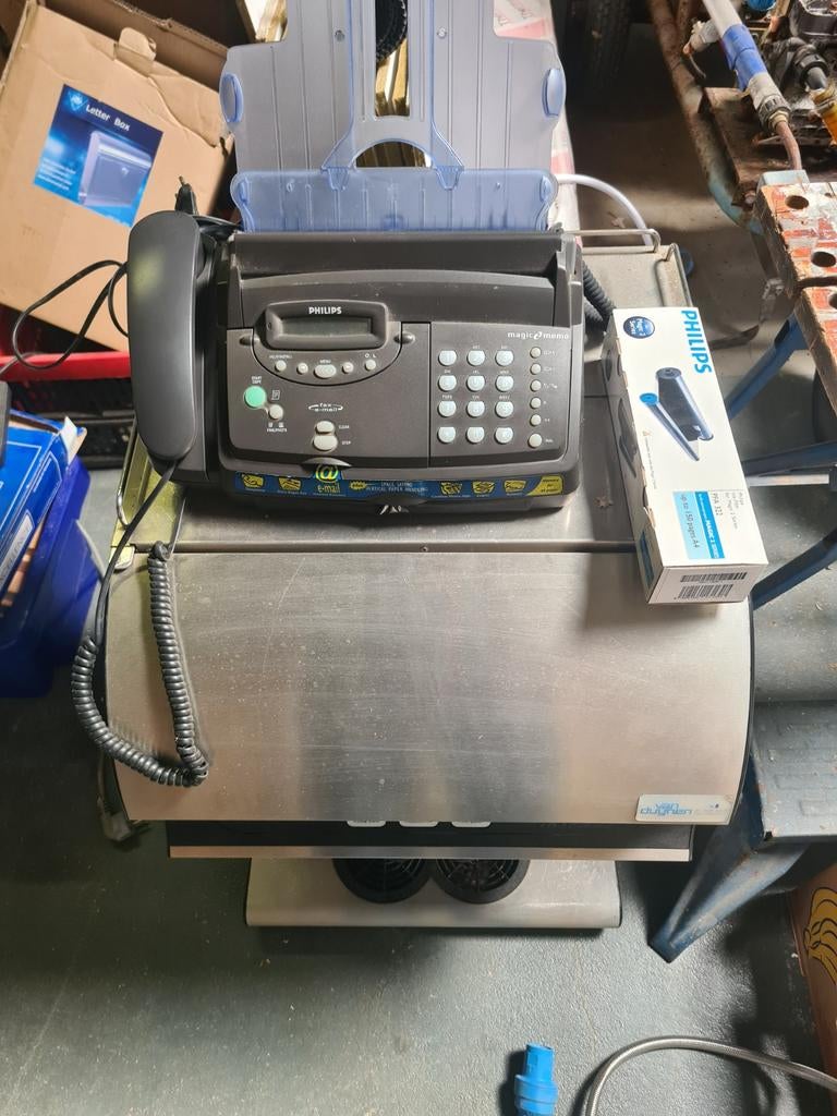 Philips Magic 2 Voice Fax-Telefoon Combi, Telecommunicatie, Faxen, Ophalen of Verzenden, Gebruikt, Fax-Telefoon combi