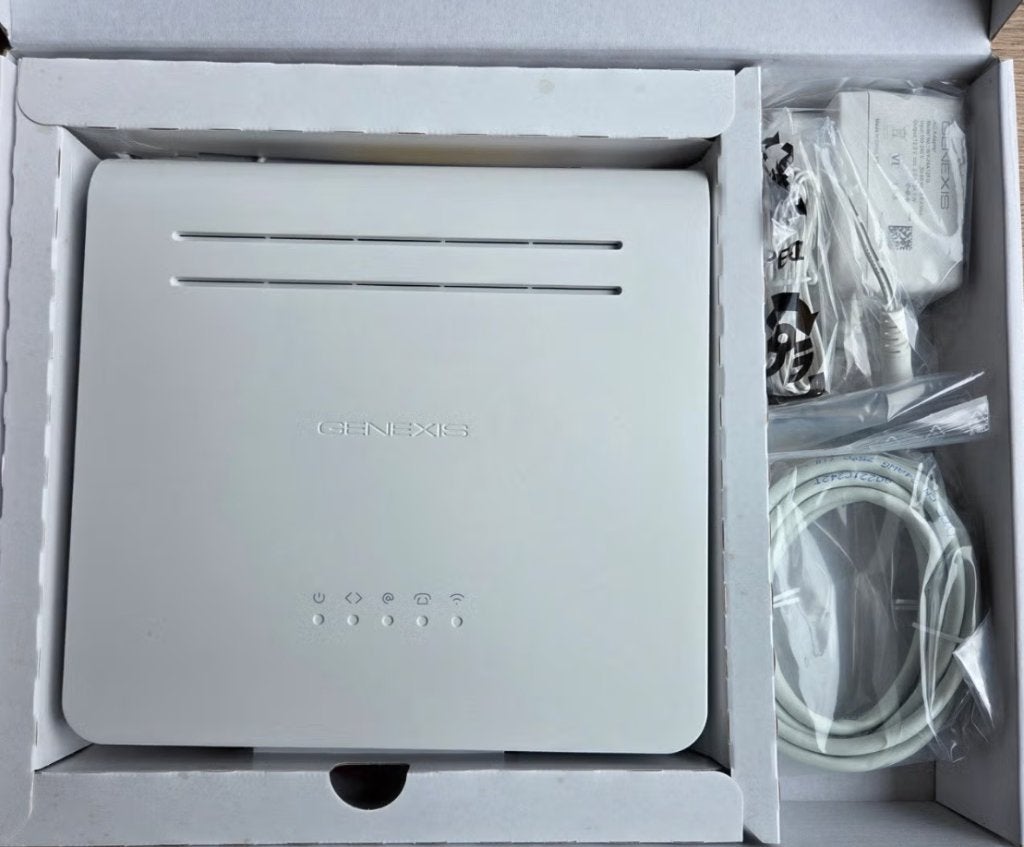 Genexis platinum 7840 Modem Router, Ophalen of Verzenden, Nieuw, Genexis