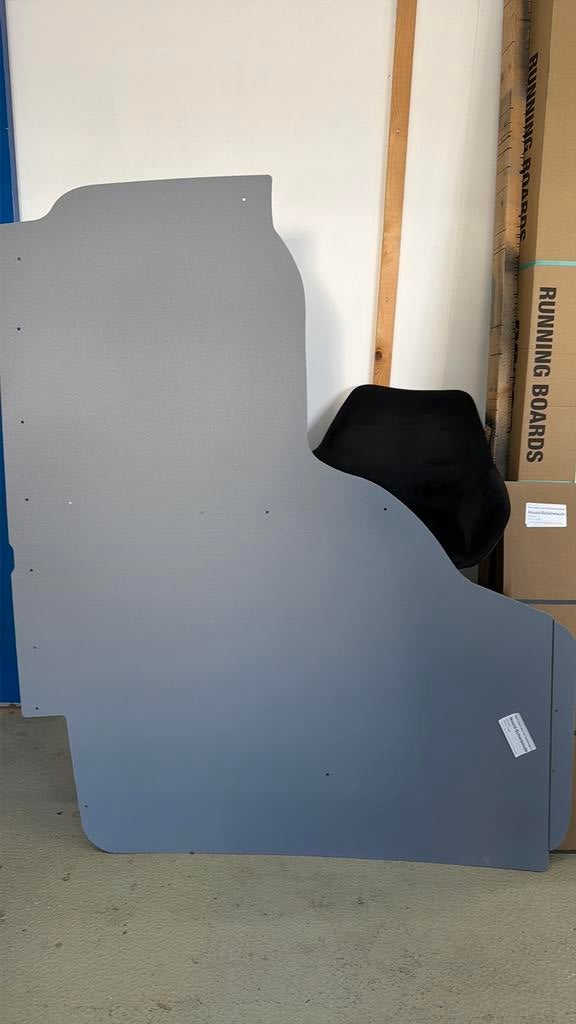 VW Caddy | Ford Connect L1 wand/deurbetimmering grijs