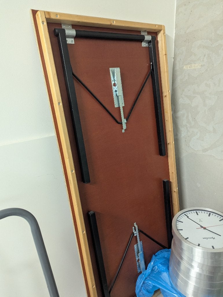 klaptafel, Ophalen, Gebruikt, Rechthoekig, 50 tot 100 cm