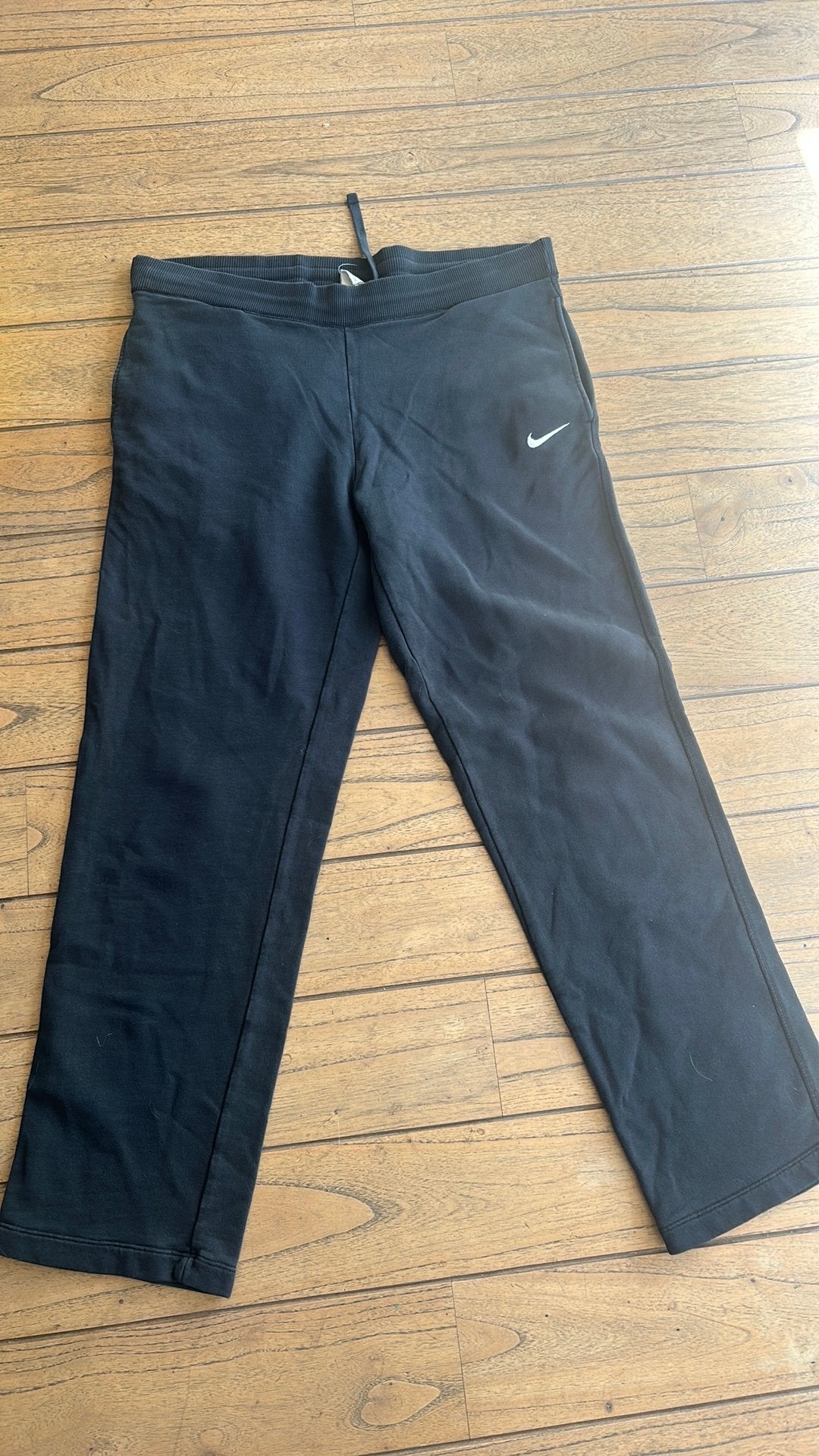 Nike jogger broek heren L zwart, Ophalen of Verzenden, Zo goed als nieuw, Zwart