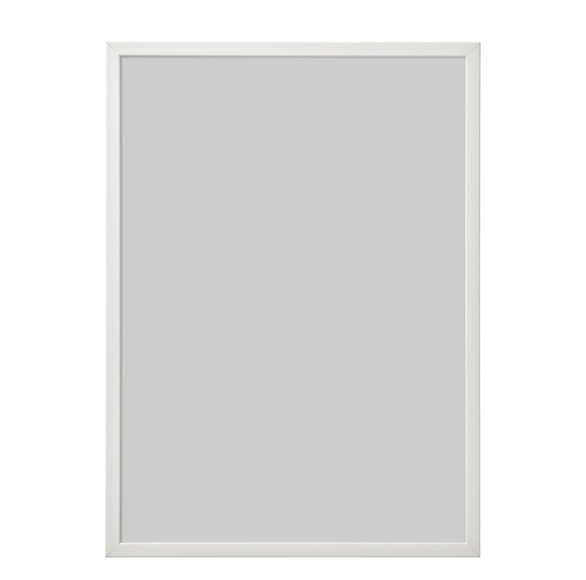 2 x Fiskbo fotolijst wit 50x70, Ophalen, Zo goed als nieuw, Hout