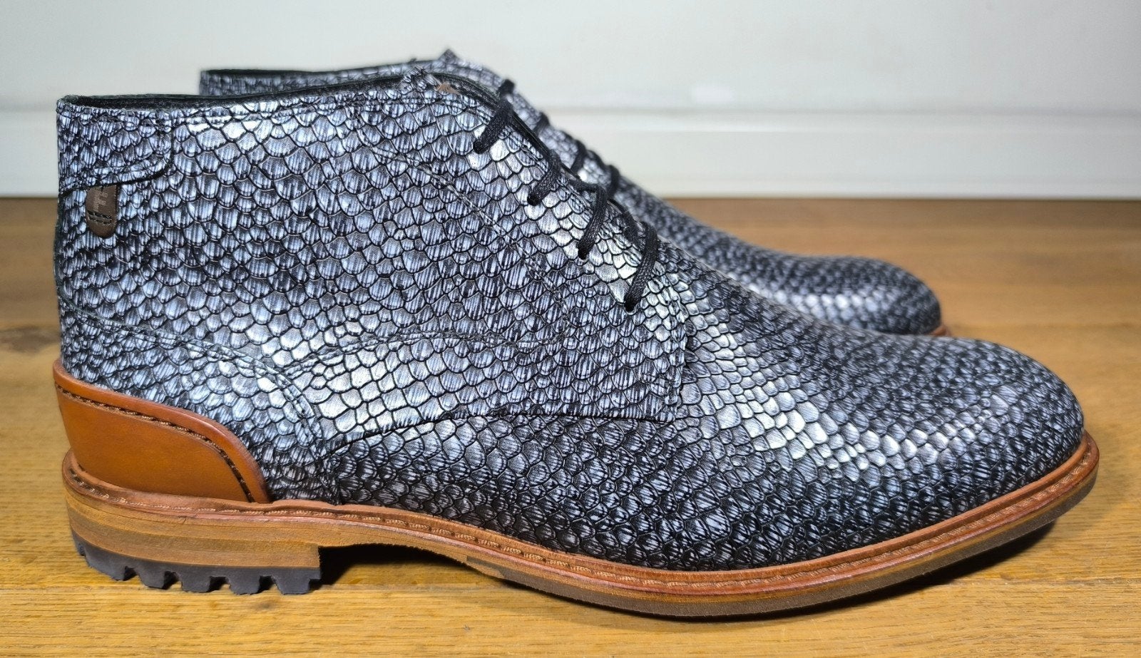Floris van Bommel halfhoge herenschoenen, nieuw maat 10/44,5, Ophalen, Overige kleuren, Boots, Floris van Bommel