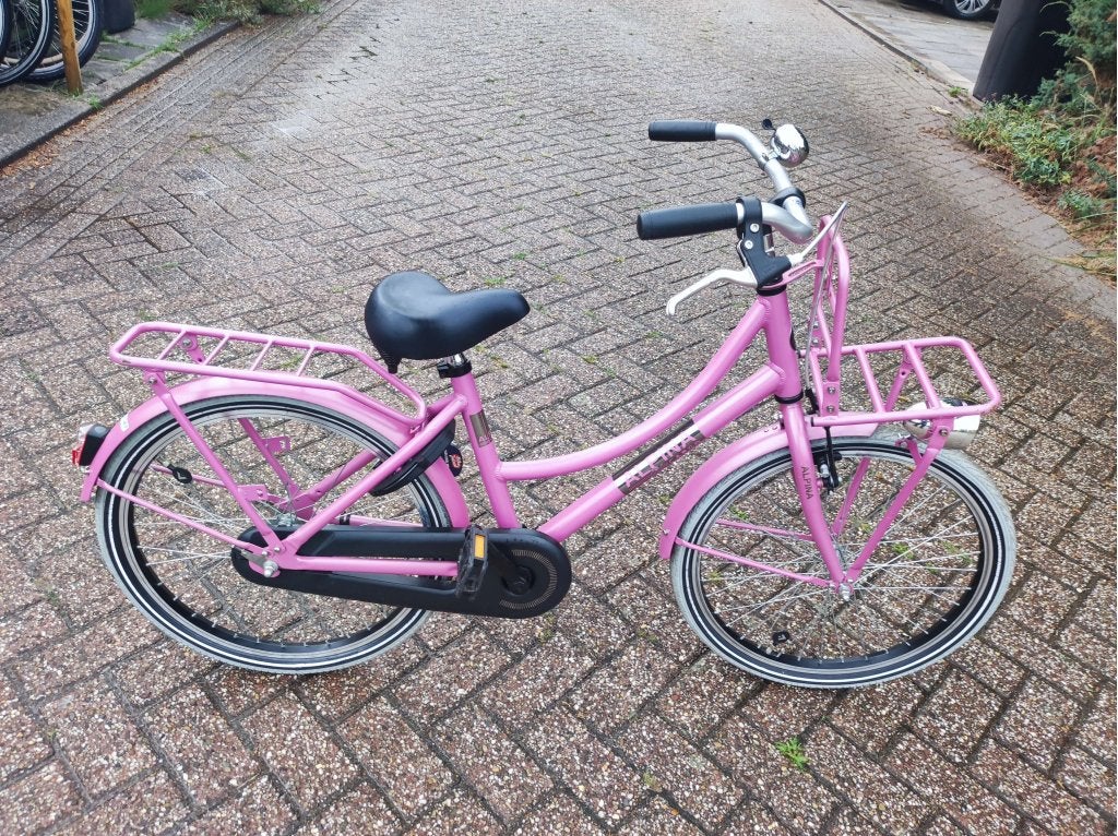 Alpina meisjes 22 inch zeer mooi . 2 maal, Terugtraprem, 22 inch, Gebruikt, Niet ingevuld