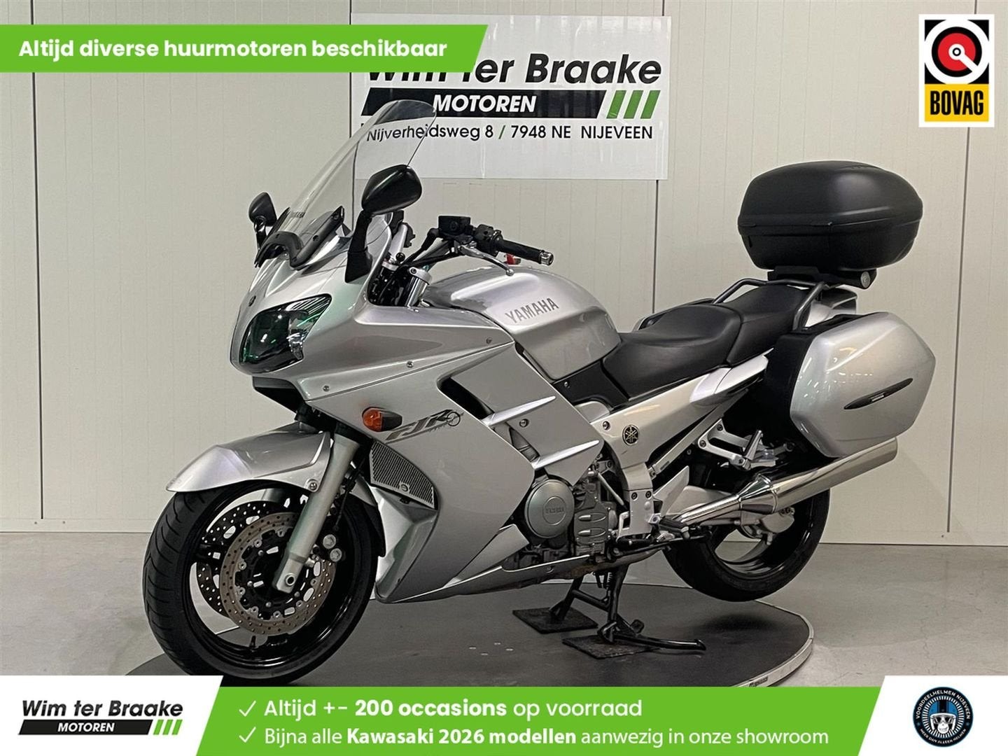 Yamaha FJR 1300 (bj 2001), Motoren, 4 cilinders, Motorrijbewijs A, Bedrijf, Onbekend