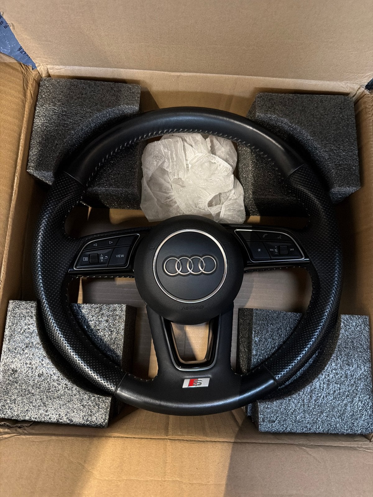 Audi A3 8Y S-line Stuurwiel, Auto-onderdelen, Ophalen of Verzenden, Gebruikt, Audi