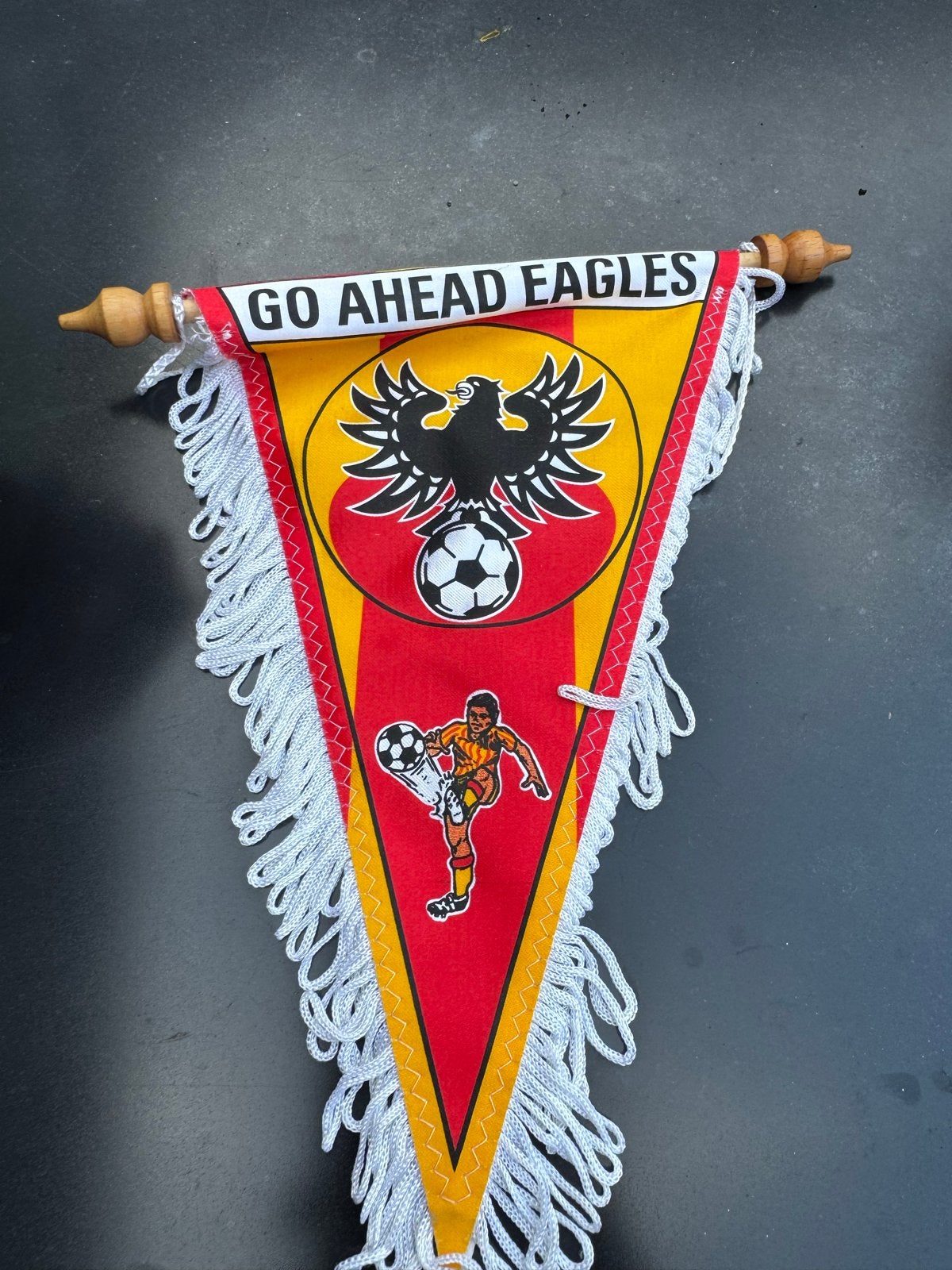 Go Ahead Eagles Wimpel - Clubaccessoire, Sport en Fitness, Voetbal, Ophalen of Verzenden, Gebruikt, Clubaccessoires