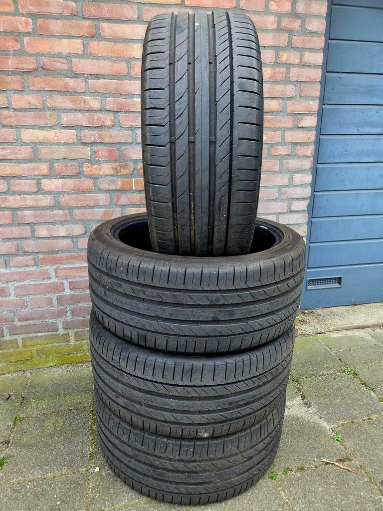 255 40 20 Continental zomer banden ZGAN, Auto-onderdelen, Banden en Velgen, Ophalen, Gebruikt, 255 mm, Band(en)