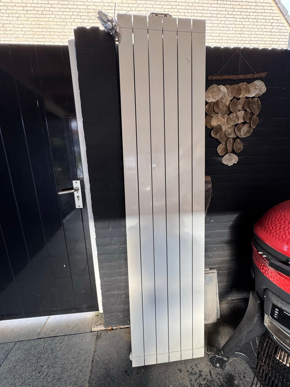 Verticale radiator 210cm hoog, 48cm breed, Ophalen, Gebruikt, Radiator, Minder dan 60 cm