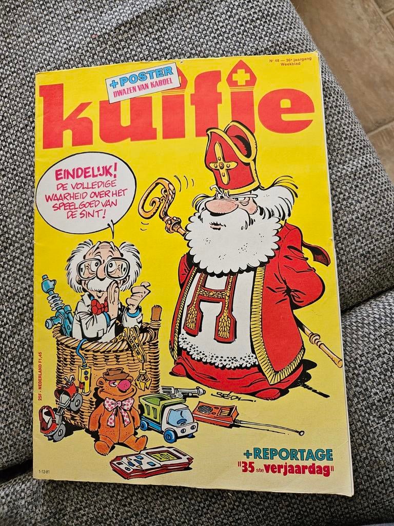 Kuifje tijdschrift - Sinterklaas editie 1981, Diversen, Sinterklaas, Ophalen of Verzenden