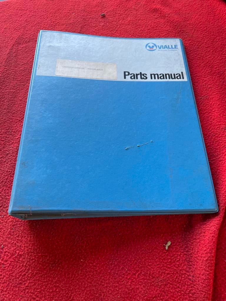 Vialle Autogas Systemen Onderdelenboek Nederlands, Ophalen of Verzenden, Gelezen, Algemeen
