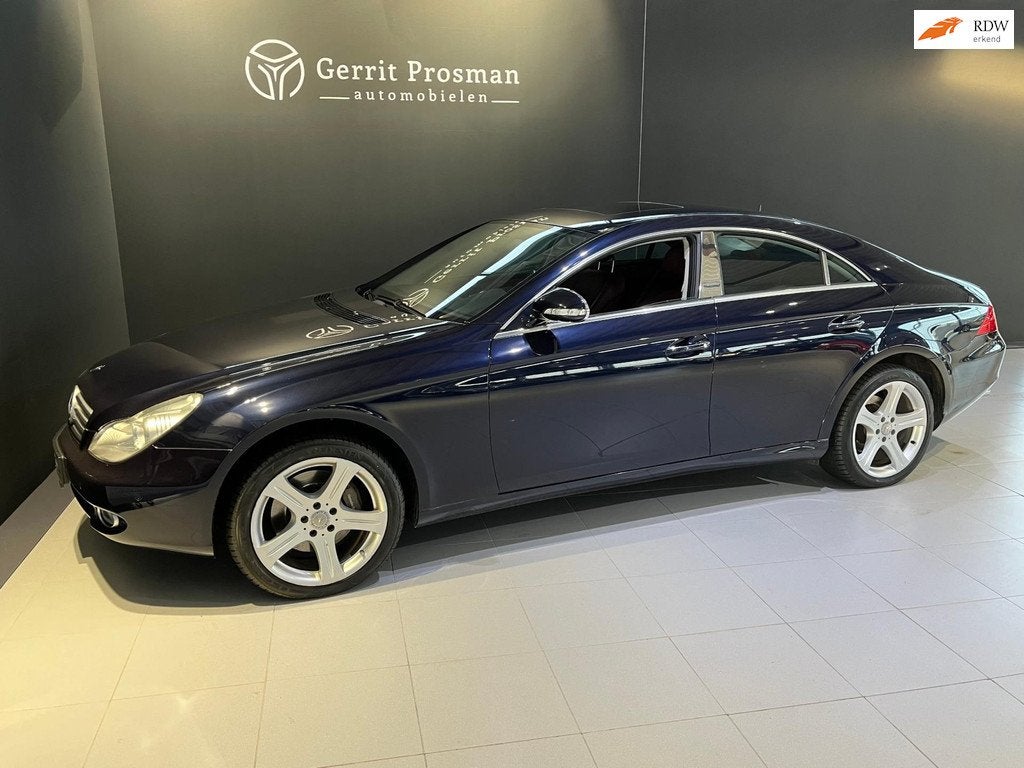 Mercedes-Benz CLS-klasse 500 (Let op! BTW verrekenbaar), Auto's, Mercedes-Benz, Automaat, Achterwielaandrijving, Gebruikt, 8 cilinders