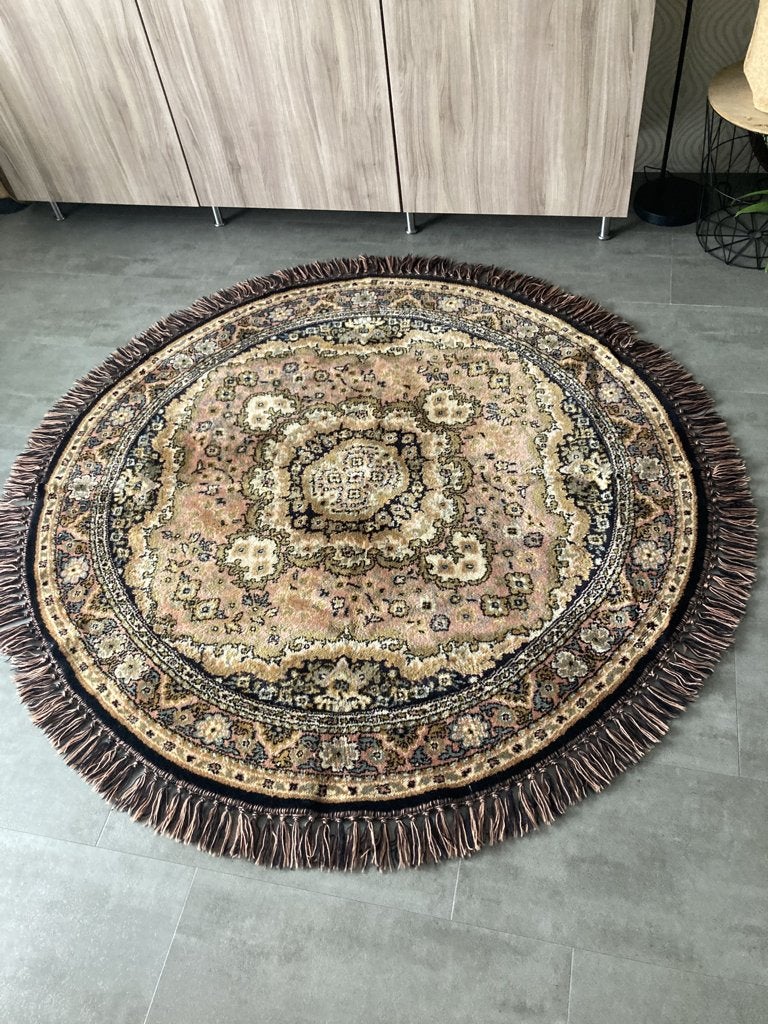 tafelkleed retro, Rond, Ophalen of Verzenden, Zo goed als nieuw, 170 cm