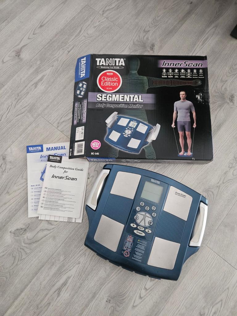 Tanita InnerScan BC-545 Segmentale Lichaamsanalyseweegschaal, Witgoed en Apparatuur, Weegschalen, Minder dan 10 kg, Nieuw, Ophalen of Verzenden