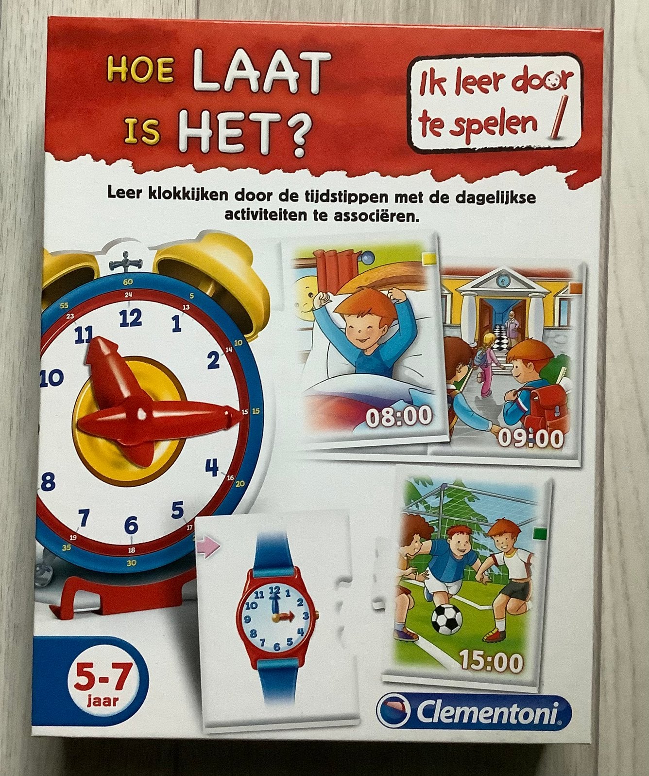 Clementoni hoe laat is het?, Ophalen of Verzenden, Zo goed als nieuw