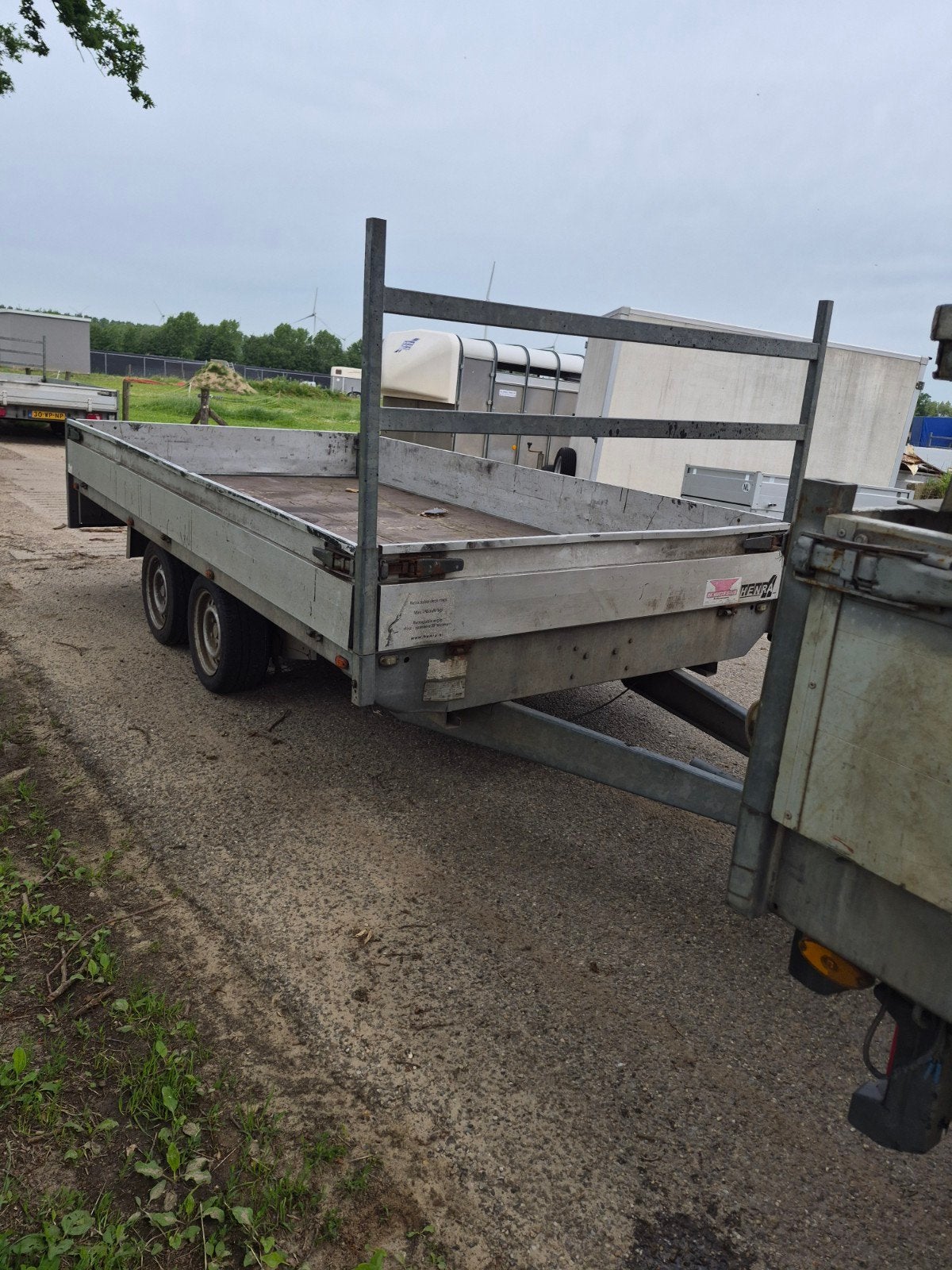 Henra Plateauwagen 2700 kg - Bakmaat 350x185, Ophalen of Verzenden