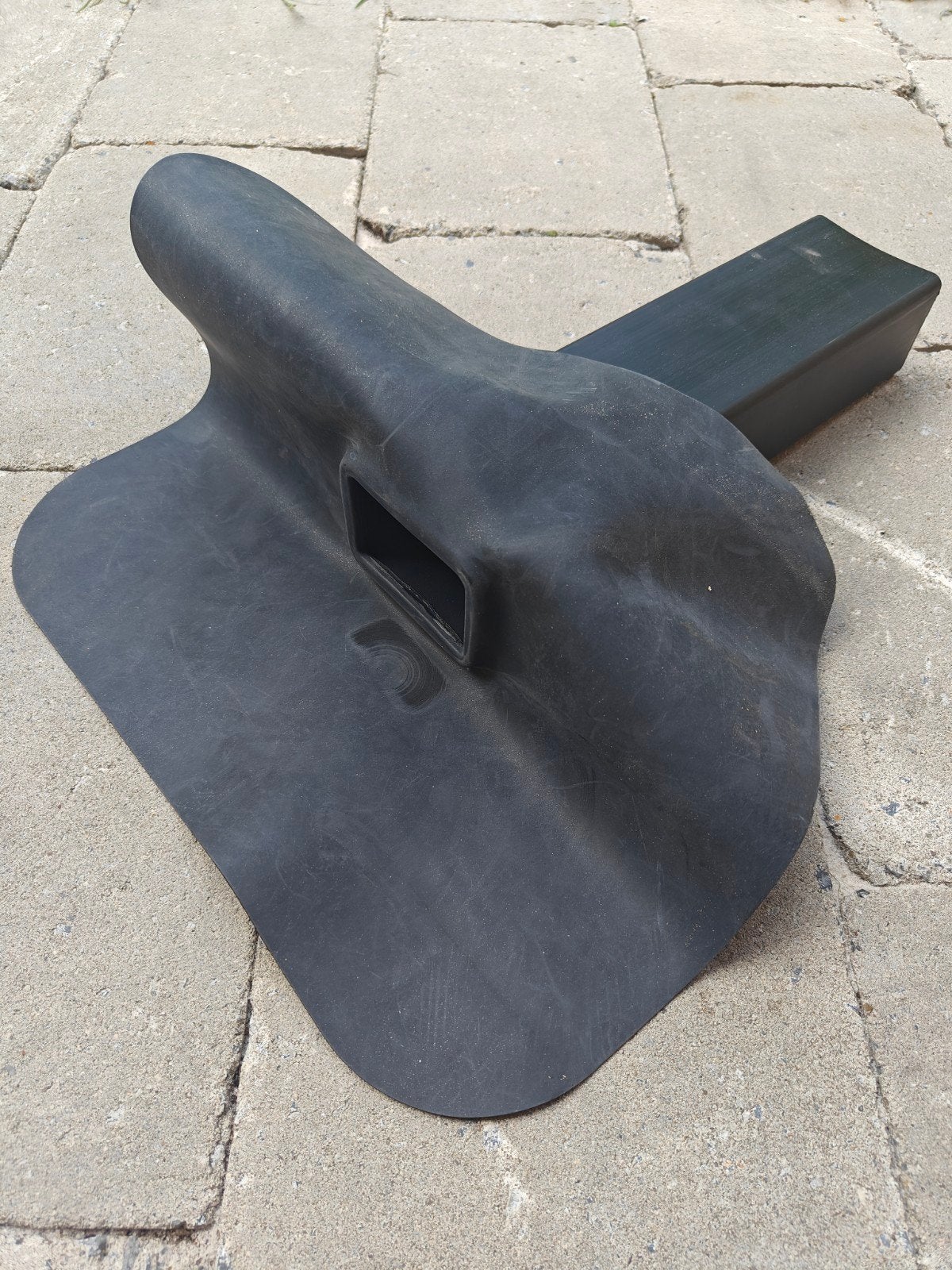 EPDM dakdoorvoer recht (stadsuitloop) 60x80x300 mm, Ophalen, Nieuw