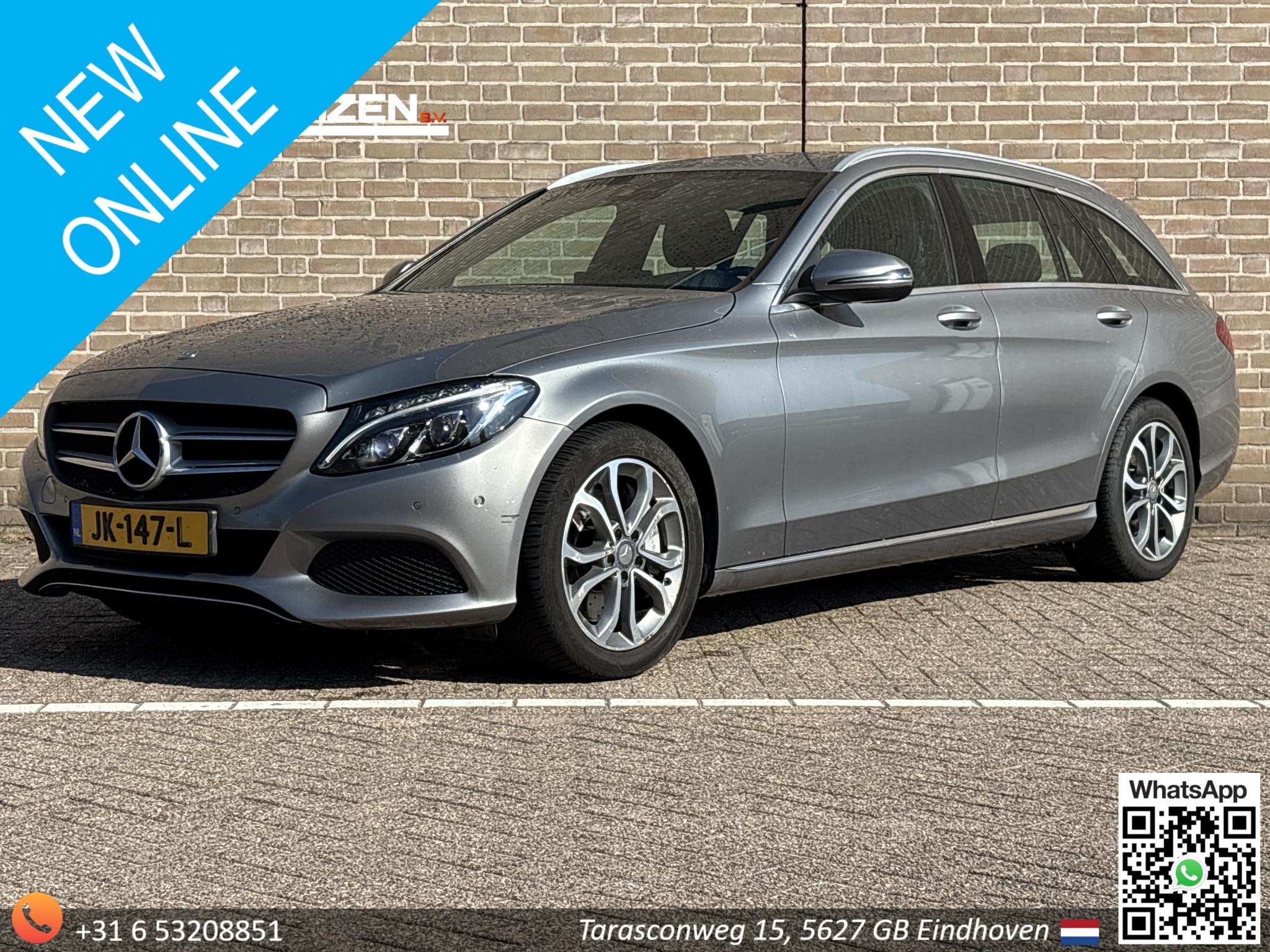 Mercedes-Benz C-klasse Estate 350 e Lease Edition | Leder |, Auto's, Mercedes-Benz, Bedrijf, Te koop, C-Klasse, ABS, Achteruitrijcamera