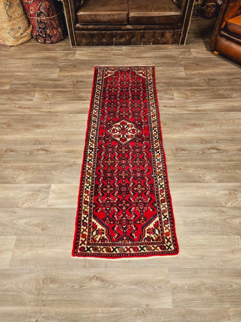 Perzisch Handgeknoopt Loper. Prachtige kleuren en patronen!, Crème, Perzisch, 200 cm of meer, Zo goed als nieuw