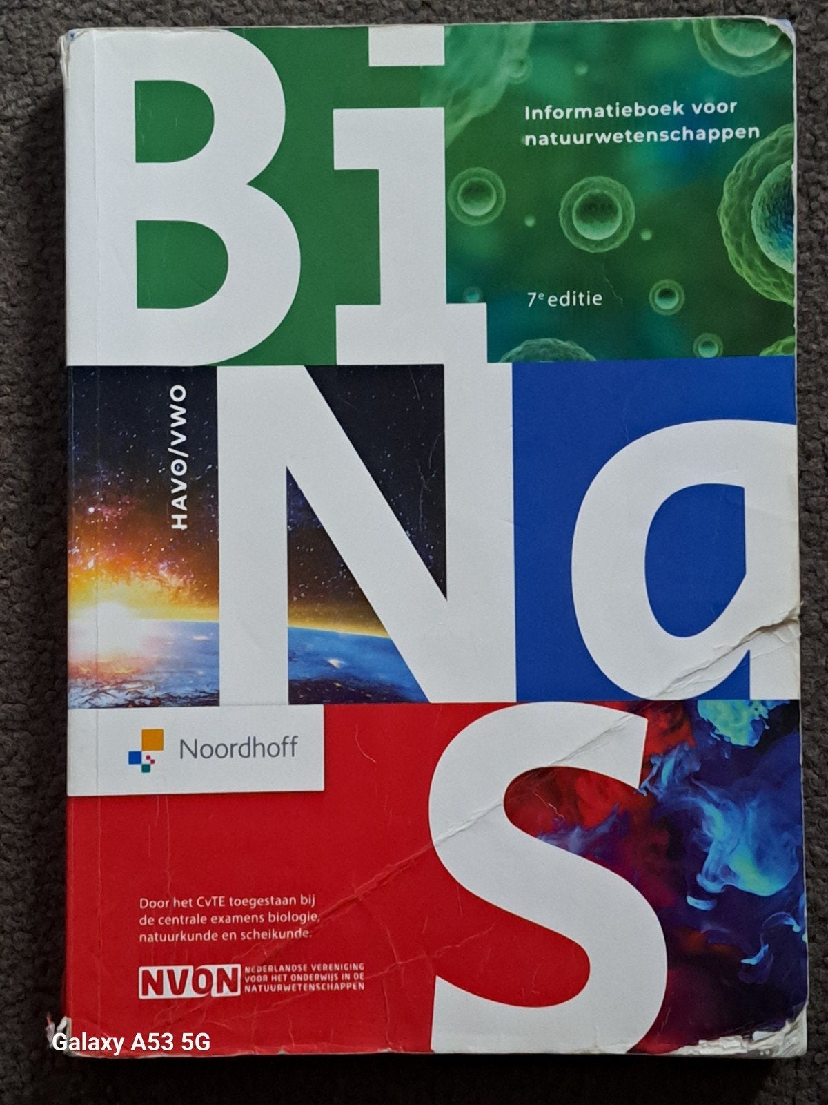 BINAS HAVO/VWO 7e editie, Boeken, Verzenden, Gelezen, HAVO, Biologie
