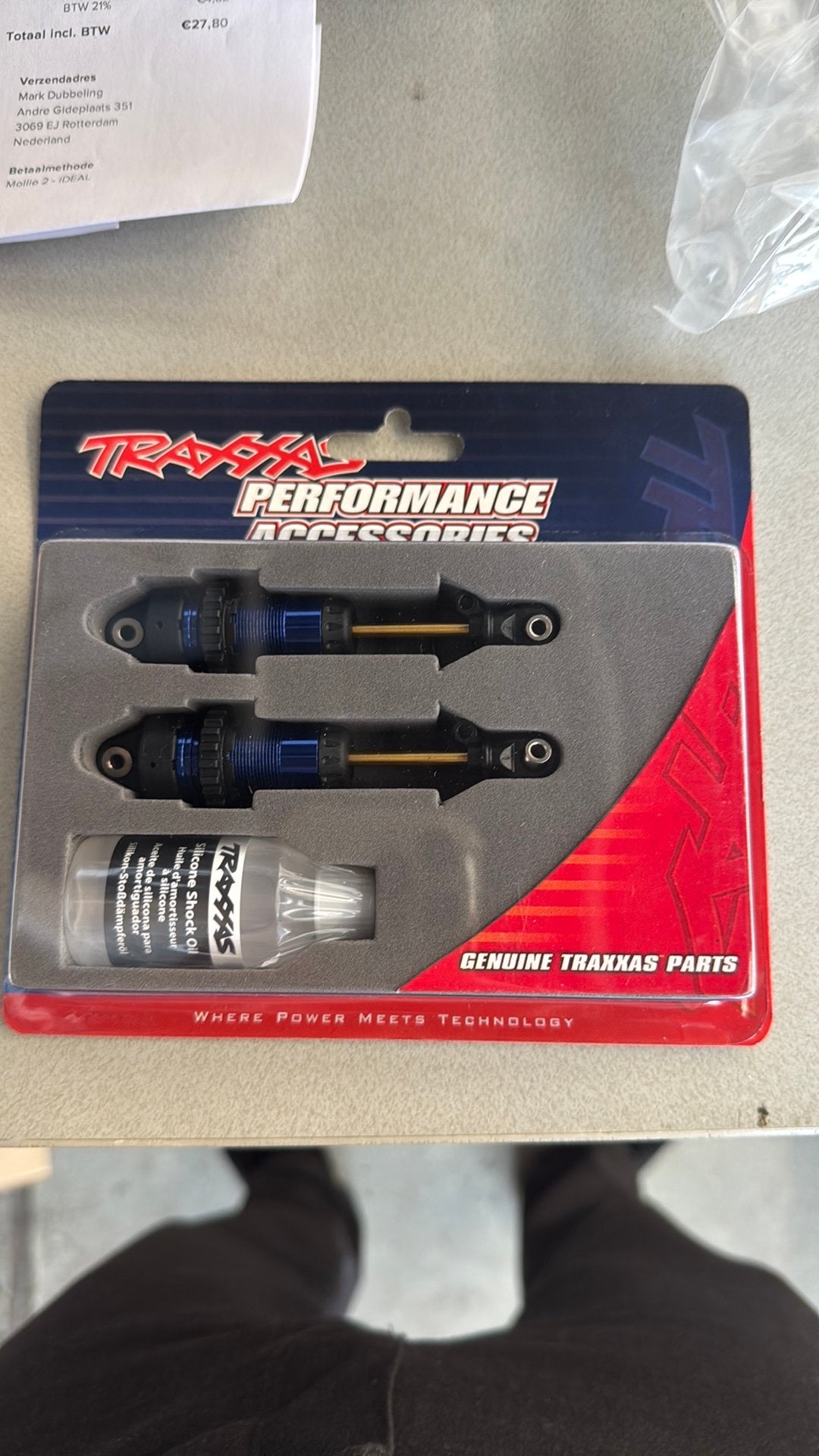 TRX7461 GTR shocks 1:10, Ophalen, Zo goed als nieuw
