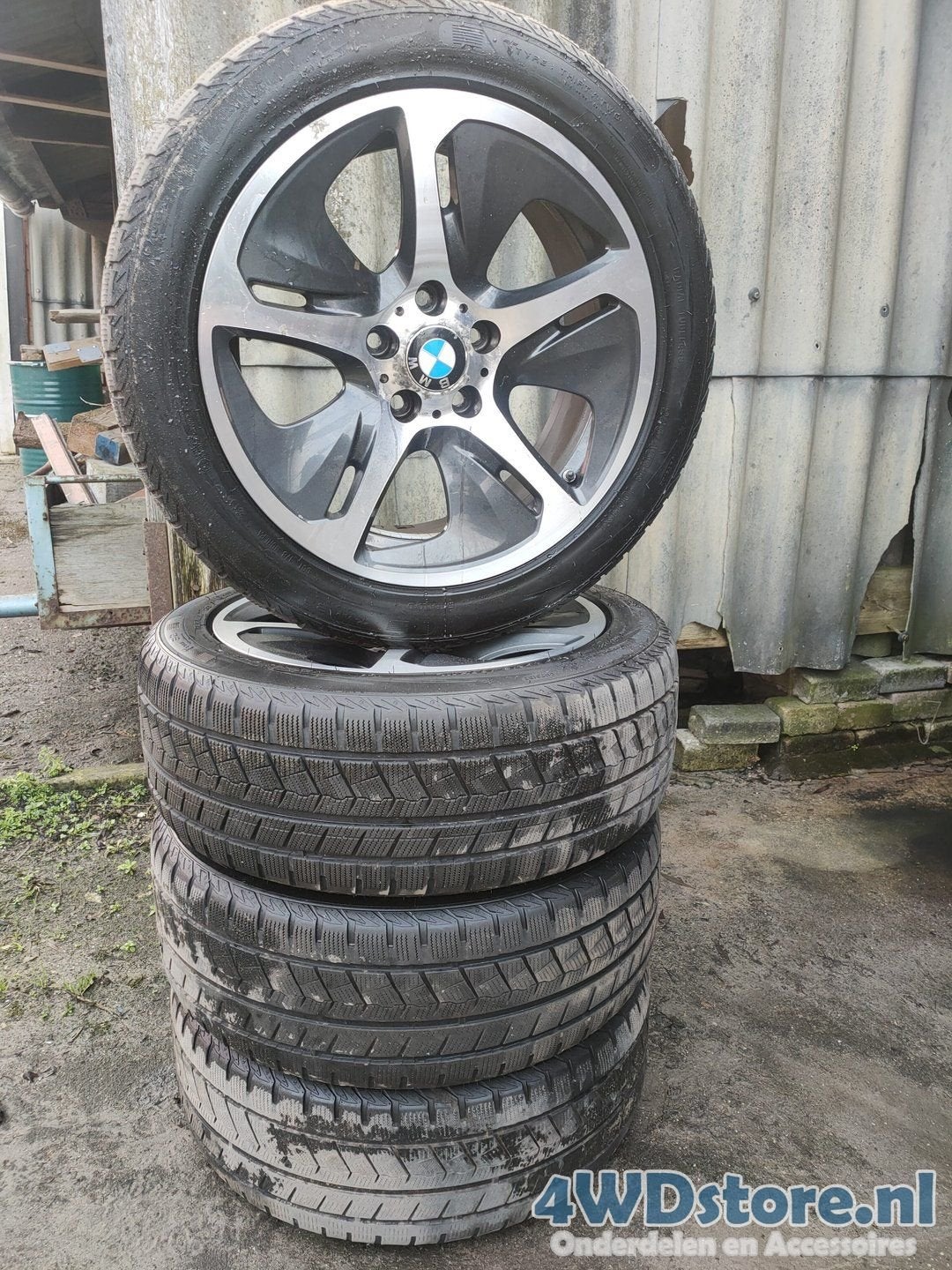 BMW Active Hybrid Aero Velgen Winterbanden M+S, 18 inch, -, -, Banden en Velgen