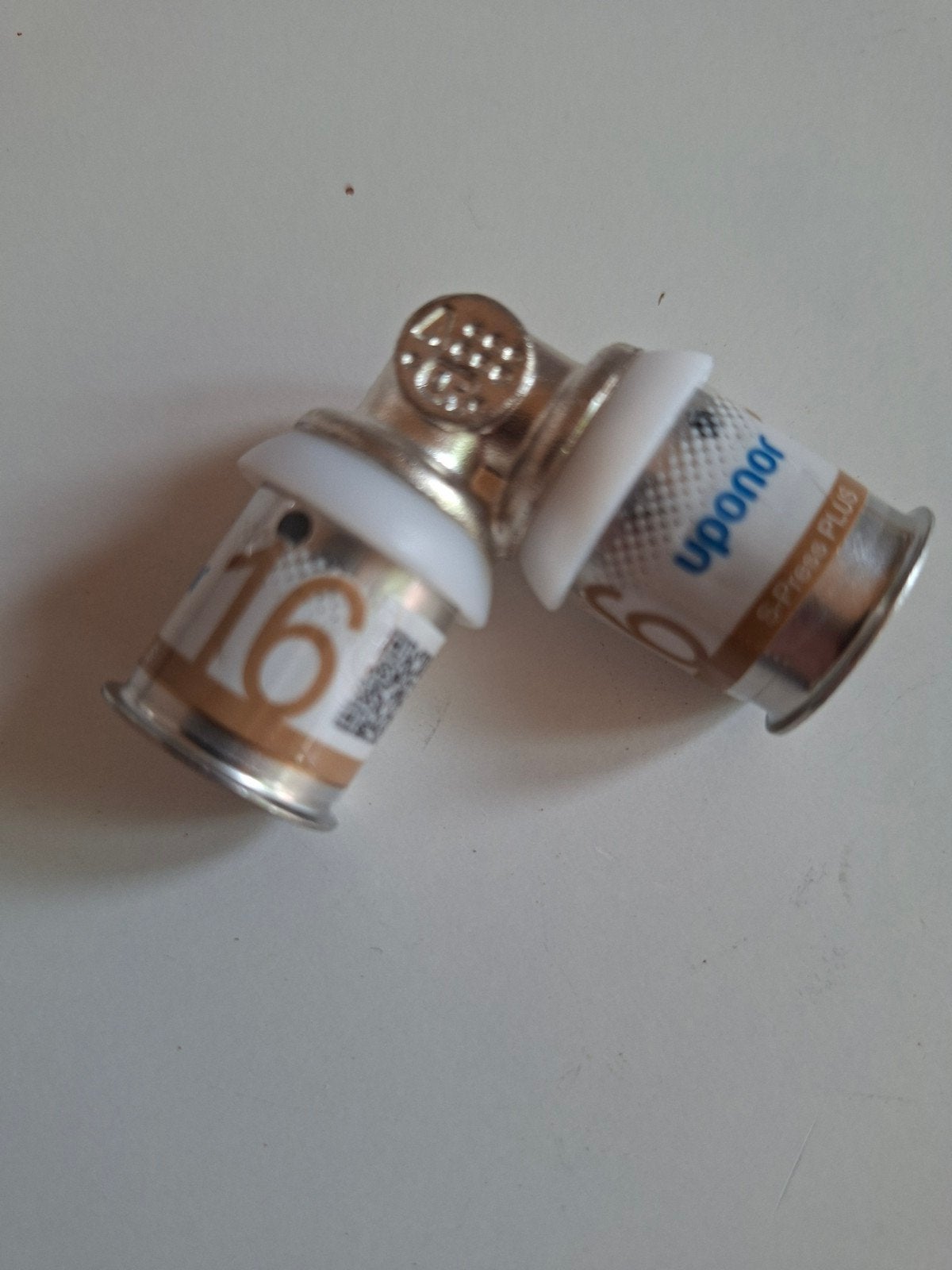 Uponor S-Press Plus metalen knie 16x16, Ophalen of Verzenden, Nieuw