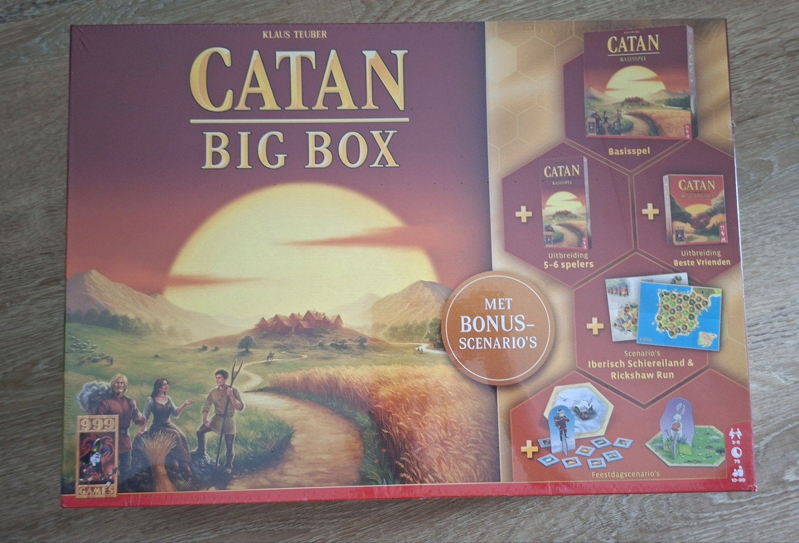 Catan Big Box, nieuw in de verpakking, Vijf spelers of meer, Ophalen of Verzenden, Nieuw