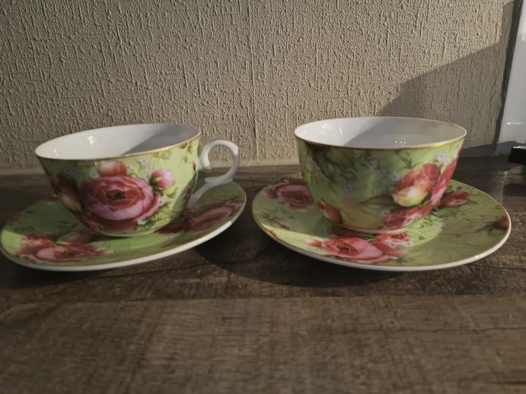Kopjes, Yamassen Fine Porcelain, Ophalen of Verzenden