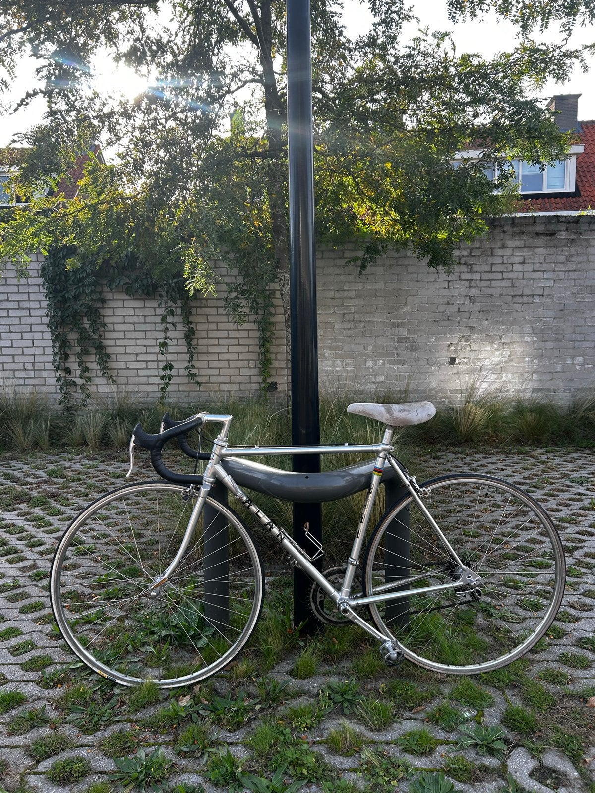 Vintage ALAN racefiets - Aluminium frame, Shimano 600, Overige merken, Gebruikt, 10 tot 15 versnellingen, Velgrem