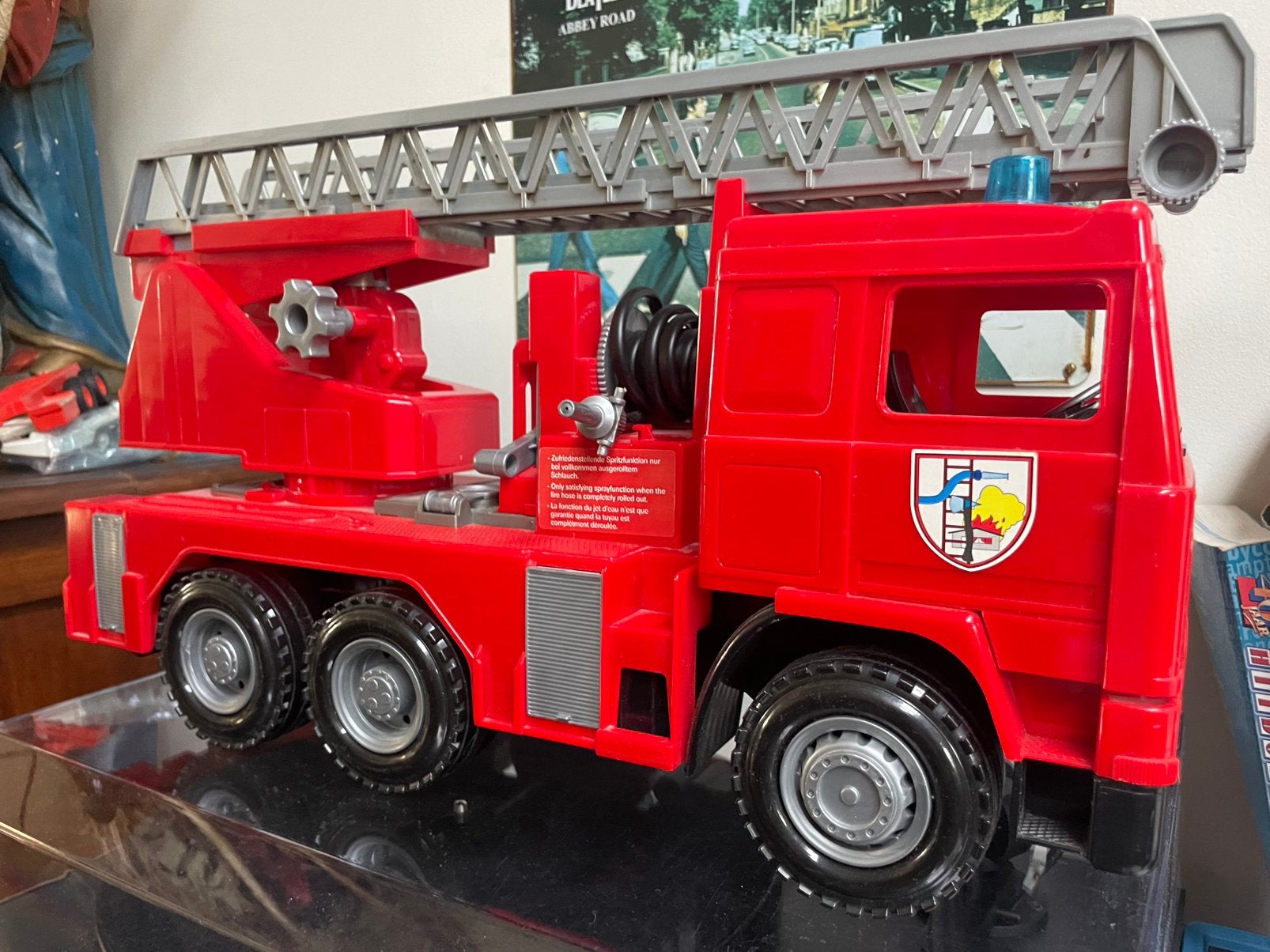 Bruder Brandweerwagen, Ophalen of Verzenden, Gebruikt